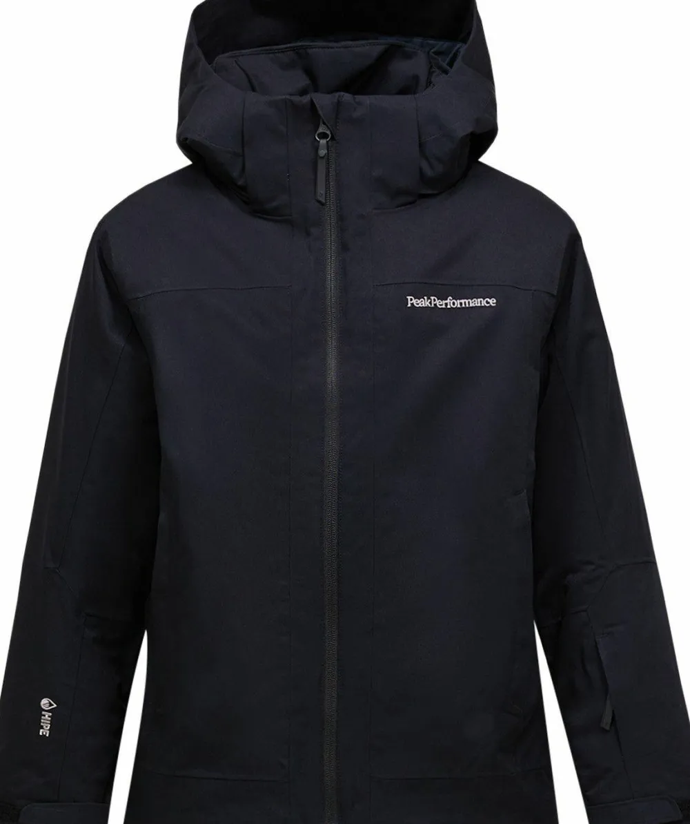 Peak Performance Junior Rider Tech Insulated Jacket Black/Black/ Best