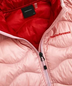 Peak Performance Juniors' Helium Down Hood Jacket Warm Blush