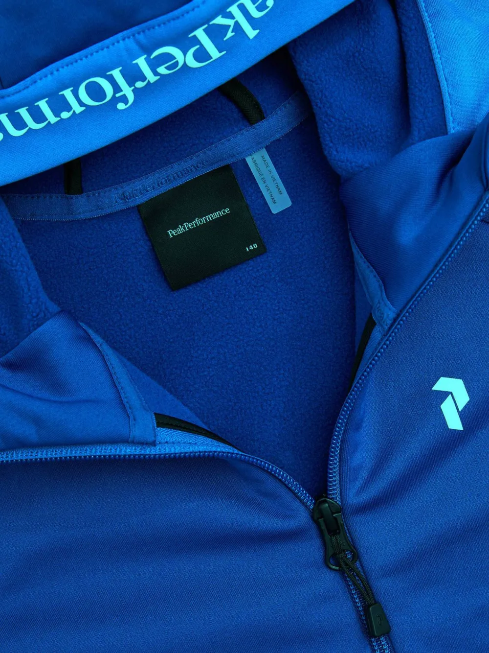 Peak Performance Junior's Rider Essentials Zip Jacket True Blue Outlet
