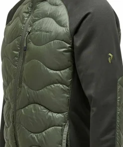Peak Performance Men's Helium Down Hybrid Hood Pine Needle Online