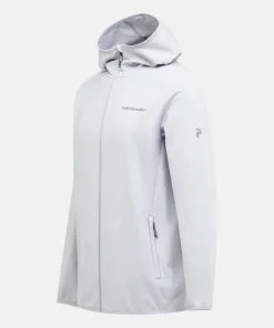 Peak Performance Men's Light Zip Hood Summit Smoke Discount