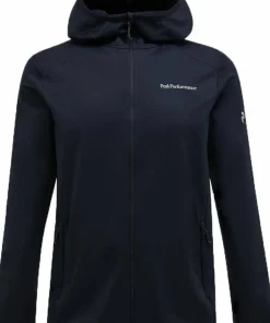Peak Performance Men's Light Zip Hood Black
