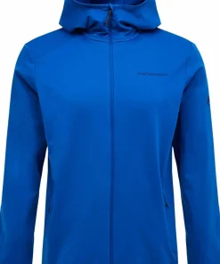 Hot Men's Light Zip Hood Skidåkning