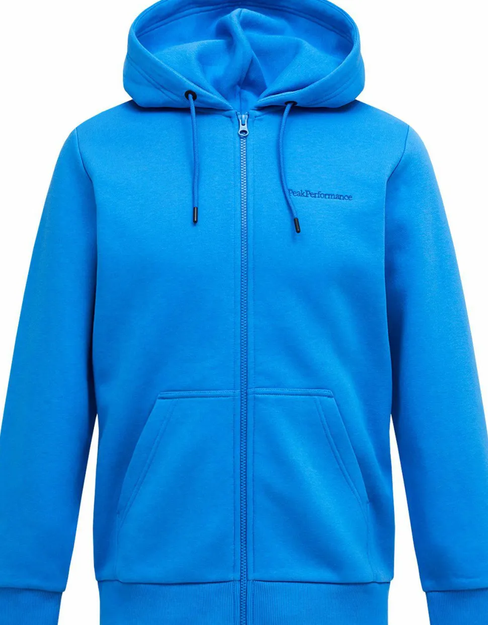 Peak Performance Men's Original Small Logo Zip Crisp Air Blue