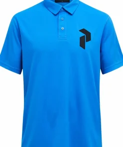 Peak Performance Men's Panmore Polo Crisp Air Blue Hot