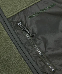 Peak Performance Men's Pile Vest Pine Needle Clearance