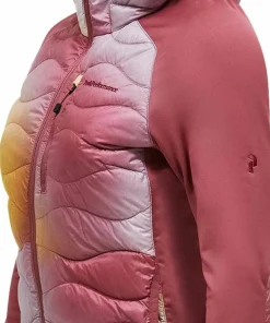 Peak Performance Women's AOP Helium Down Hybrid Hood Aop