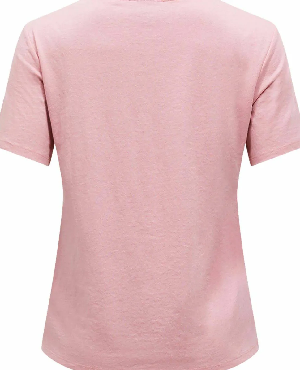 Peak Performance Women's Explore Logo Tee Warm Blush