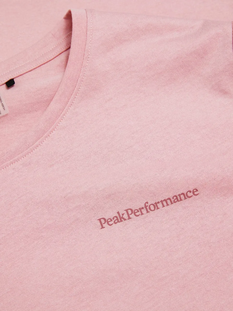 Peak Performance Women's Explore Logo Tee Warm Blush