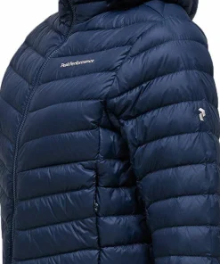 Peak Performance Women's Frost Down Hood Jacket Blue Shadow