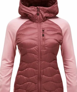 Hot Women's Helium Down Hybrid Hood Skidkläder Dam