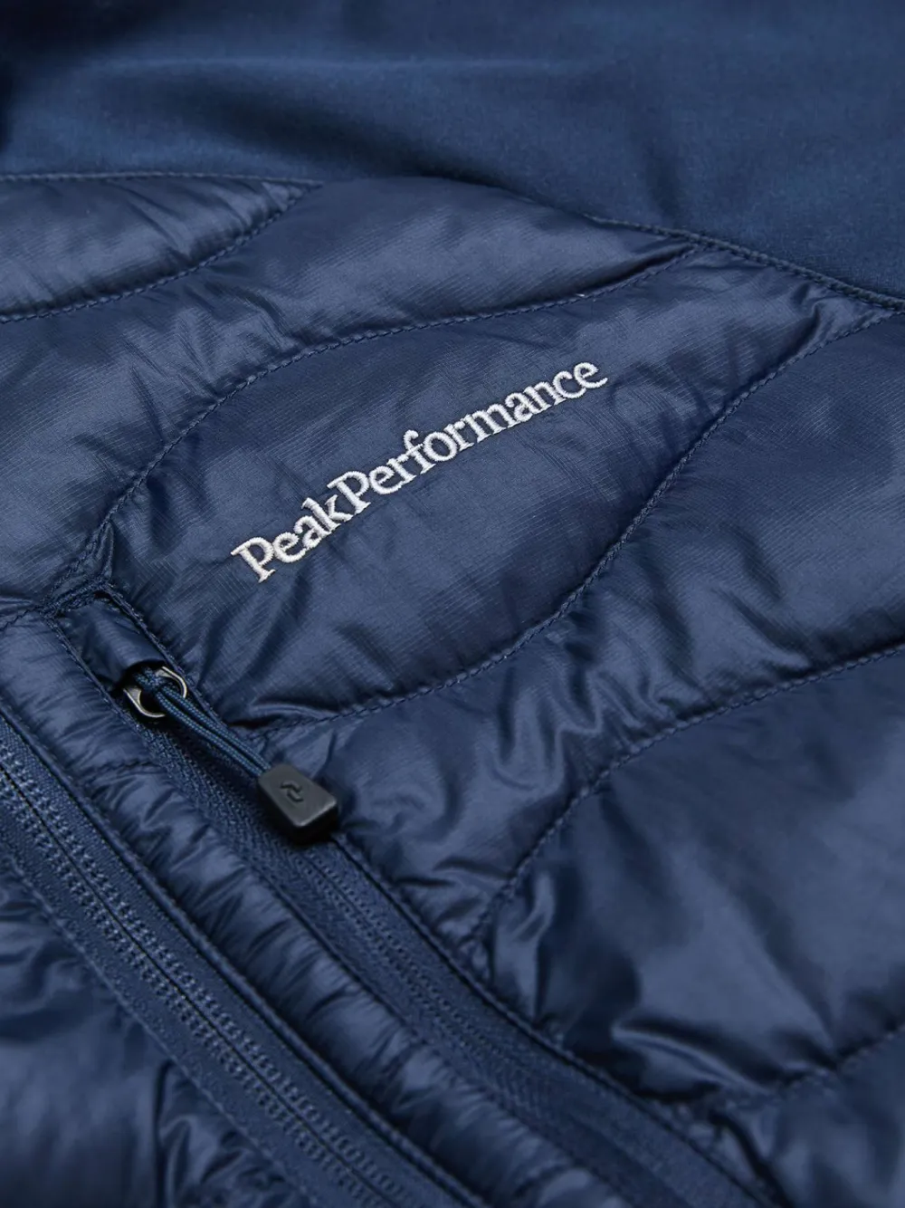 New Women's Helium Down Hybrid Hood Skidkläder Dam