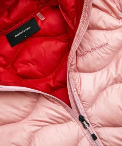Peak Performance Women's Helium Down Hood Jacket Warm Blush New