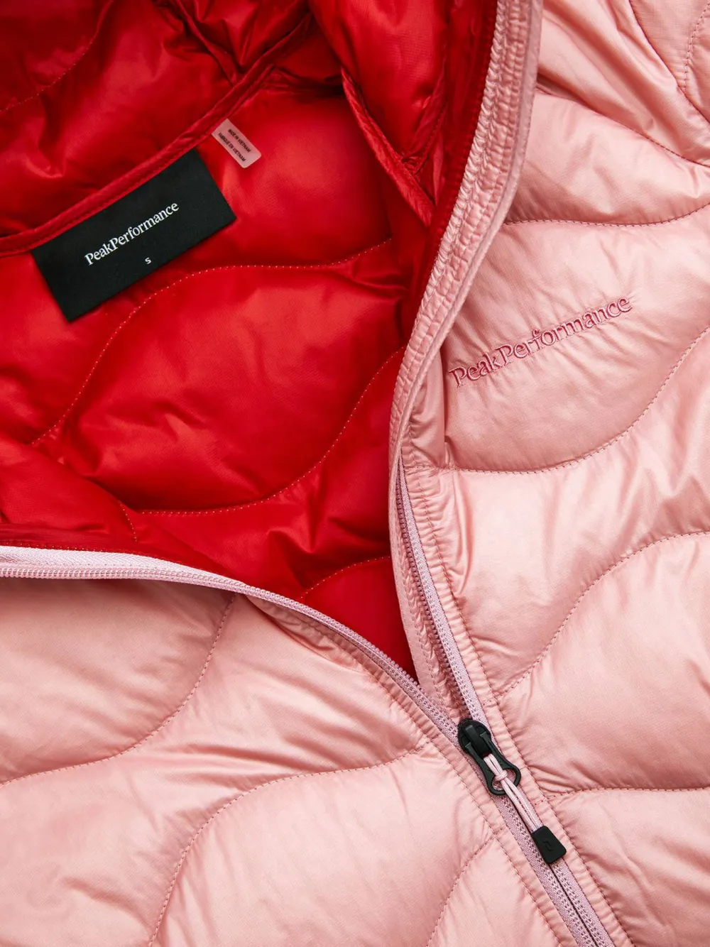 Peak Performance Women's Helium Down Hood Jacket Warm Blush New