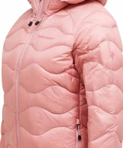 Peak Performance Women's Helium Down Hood Jacket Warm Blush New