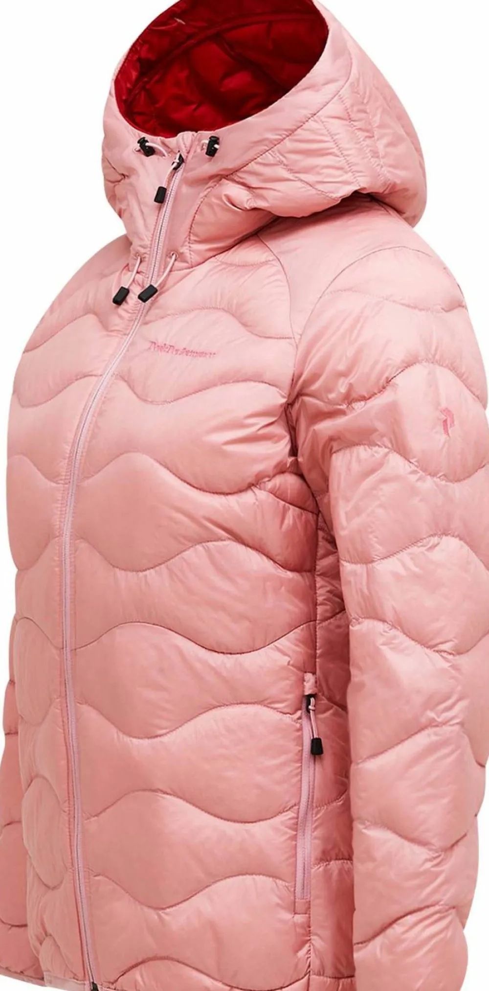 Peak Performance Women's Helium Down Hood Jacket Warm Blush New