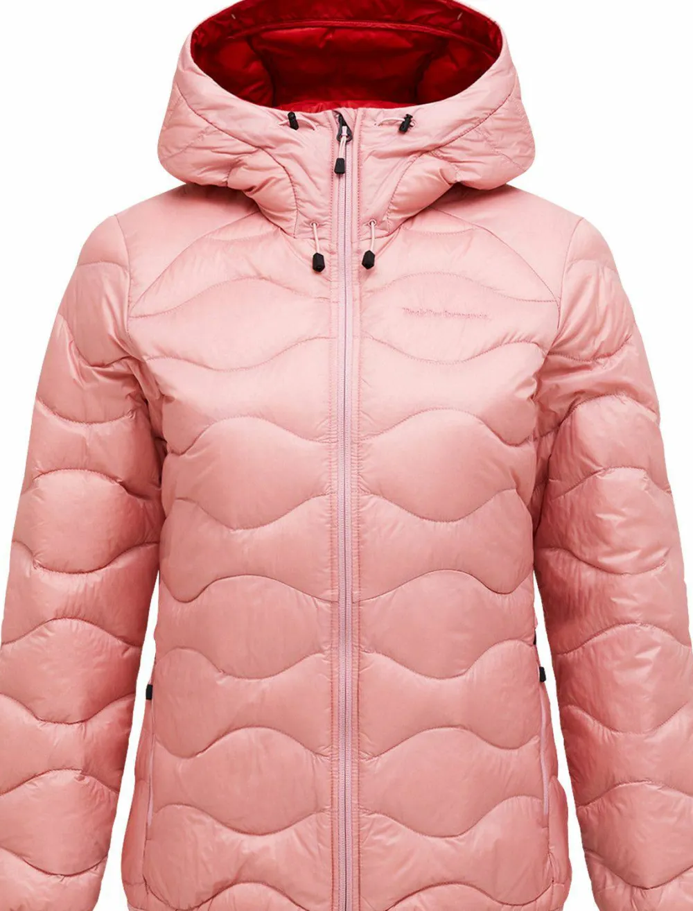 Peak Performance Women's Helium Down Hood Jacket Warm Blush New