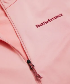 Peak Performance Women's Light Zip Hood Warm Blush