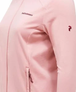 Peak Performance Women's Light Zip Hood Warm Blush
