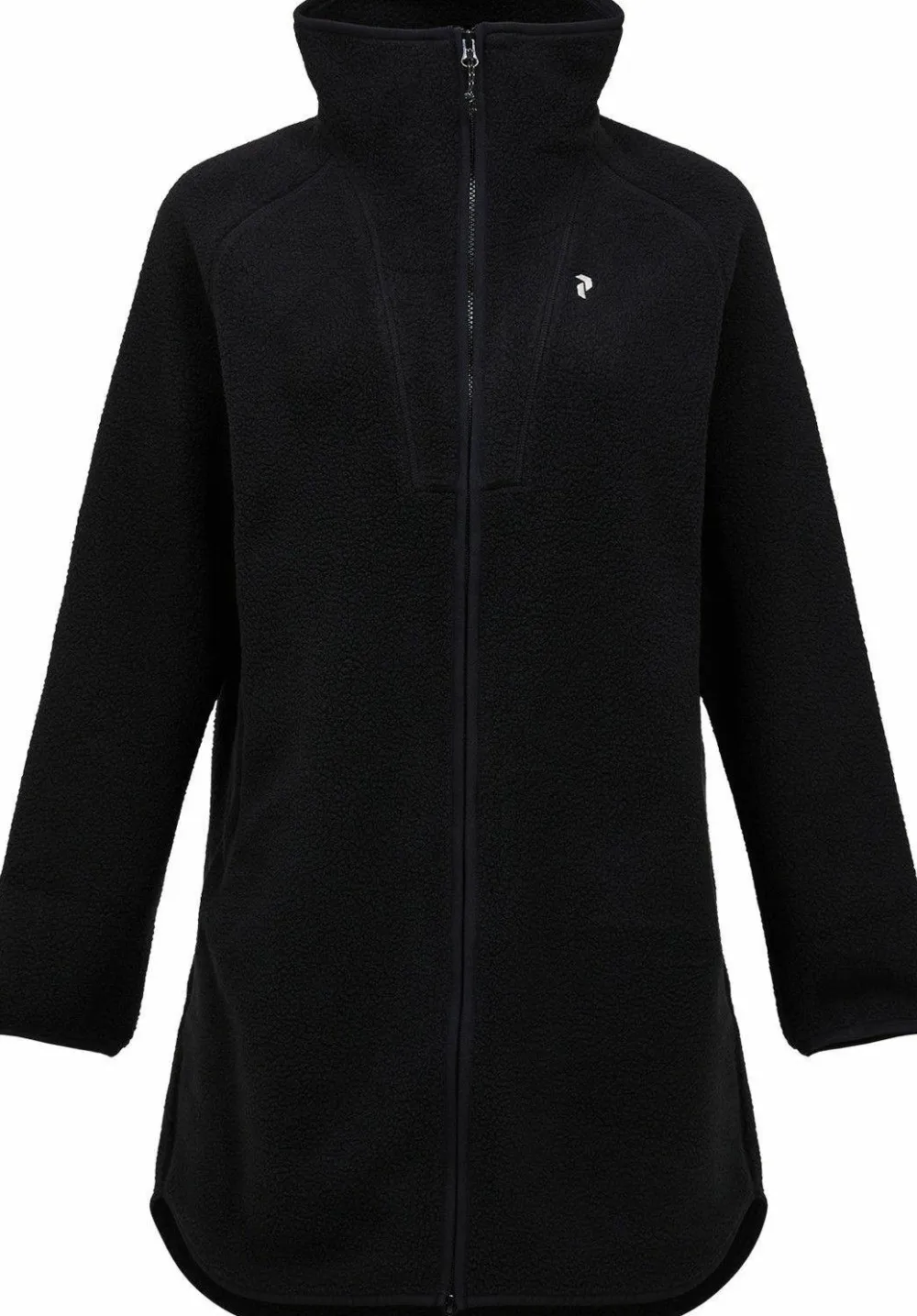 Peak Performance Women's Naturerush Pile Long Full Zip Black Outlet