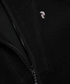 Peak Performance Women's Naturerush Pile Long Full Zip Black Outlet