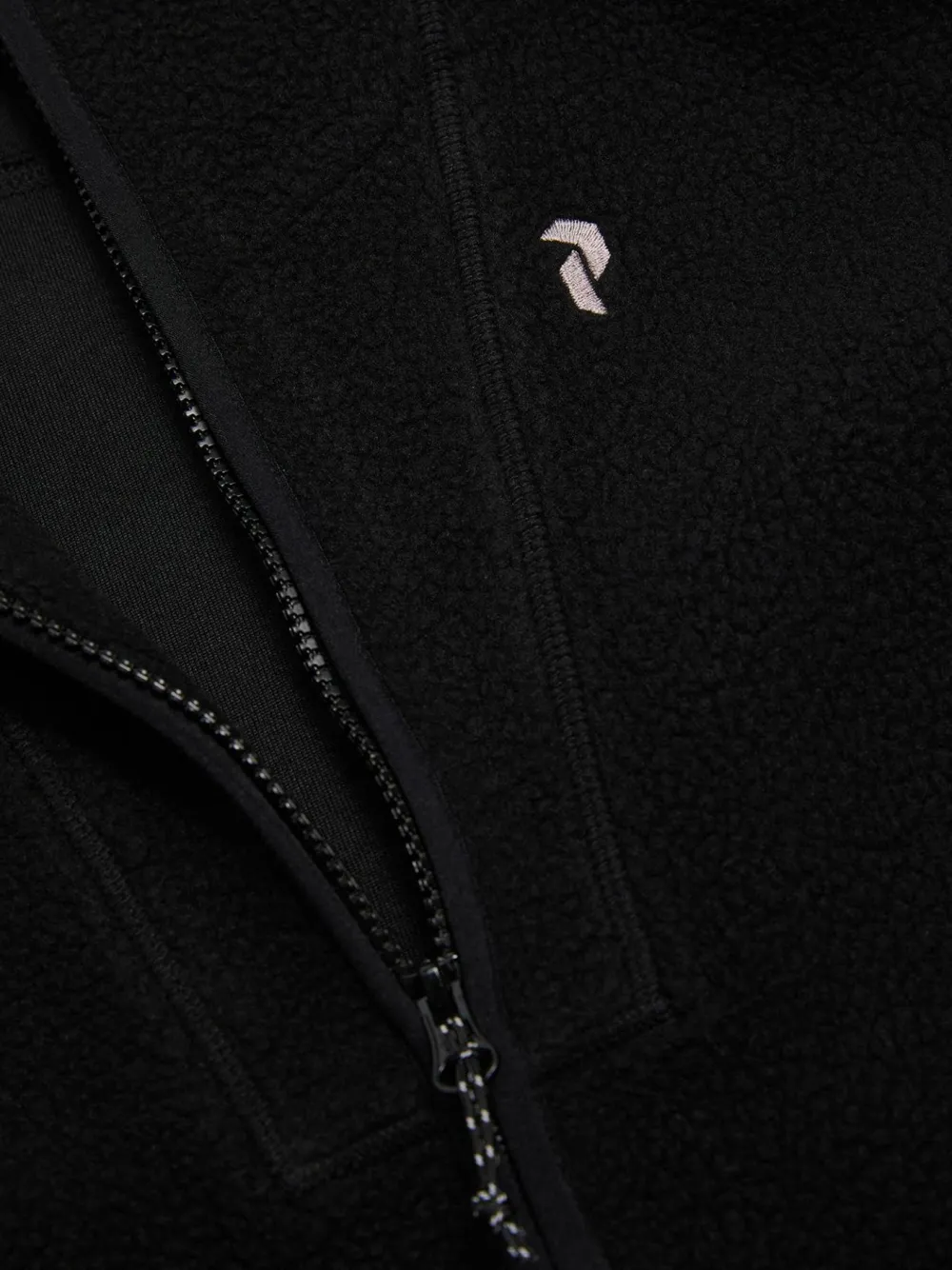 Peak Performance Women's Naturerush Pile Long Full Zip Black Outlet