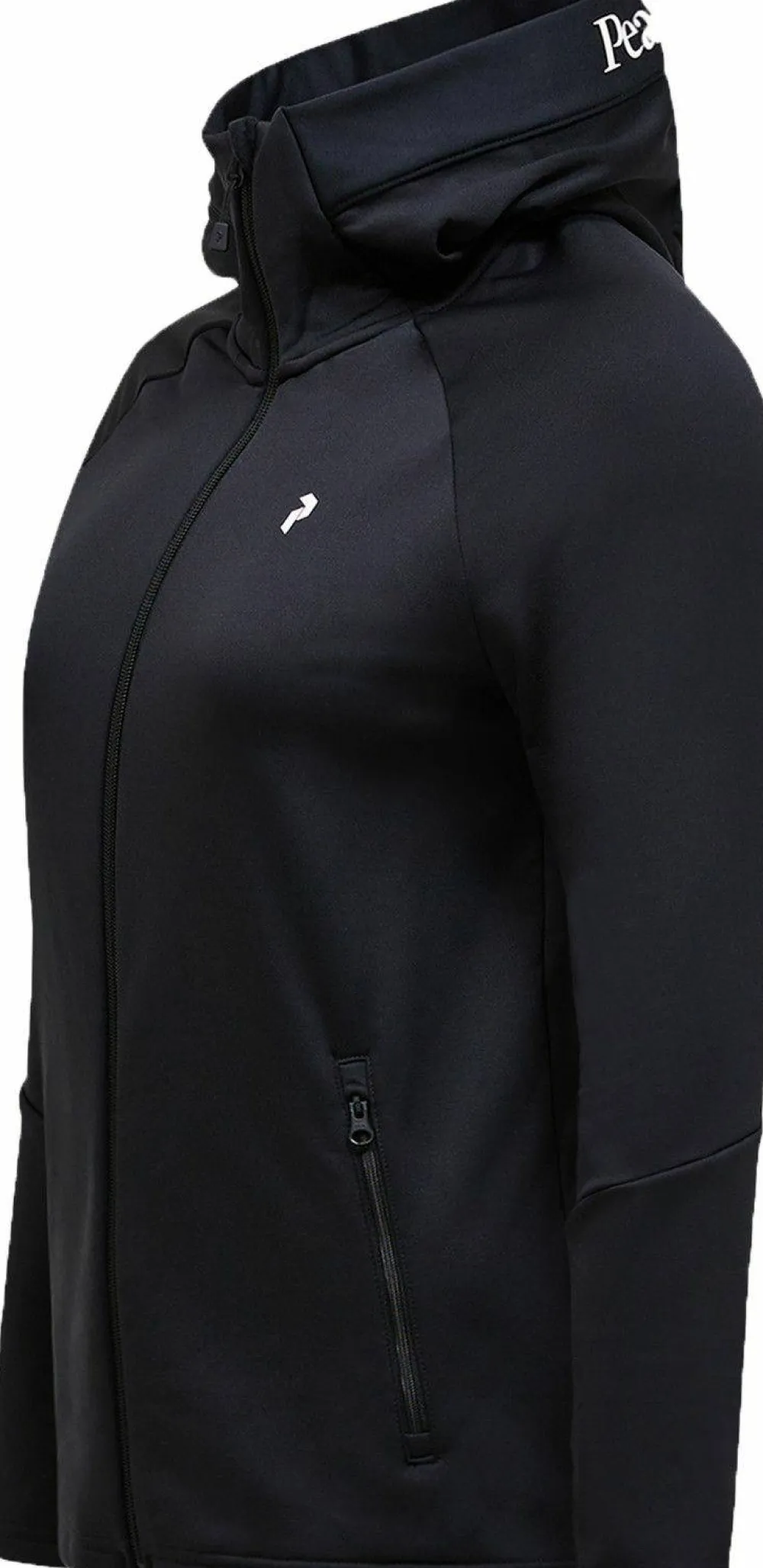 Clearance Women's Rider Essentials Zip Hood Black/Black Damjackor