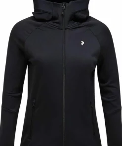 Clearance Women's Rider Essentials Zip Hood Black/Black Damjackor