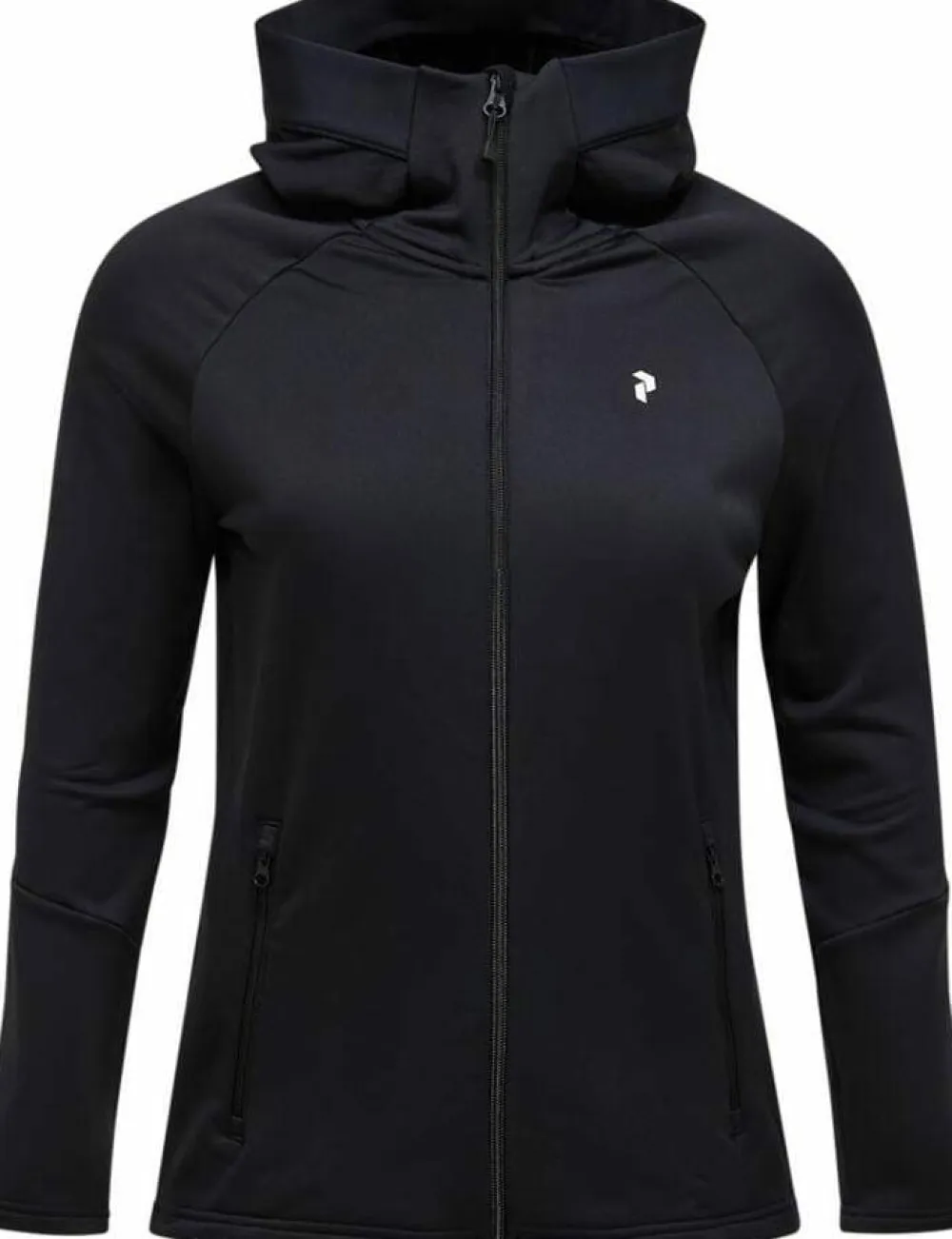 Clearance Women's Rider Essentials Zip Hood Black/Black Damjackor