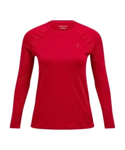 Peak Performance Women's Spirit Crew Tech Burgundy