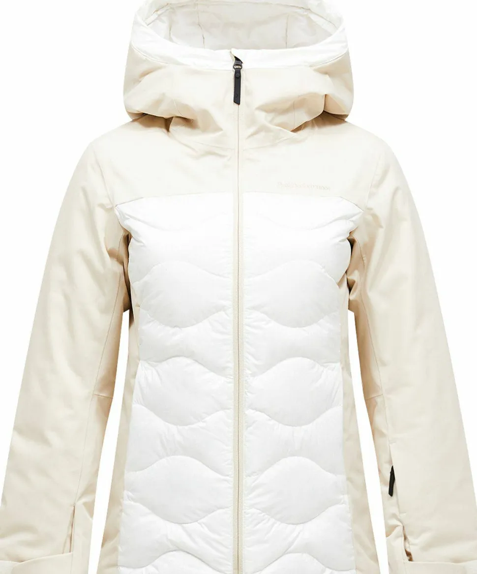 Peak Performance Women's Silverchute Helium Jacket Sand Fog/vintage White/