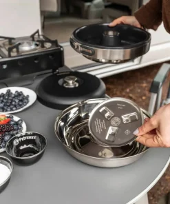 Petromax Heat Diffuser Camping Oven Stainless Steel