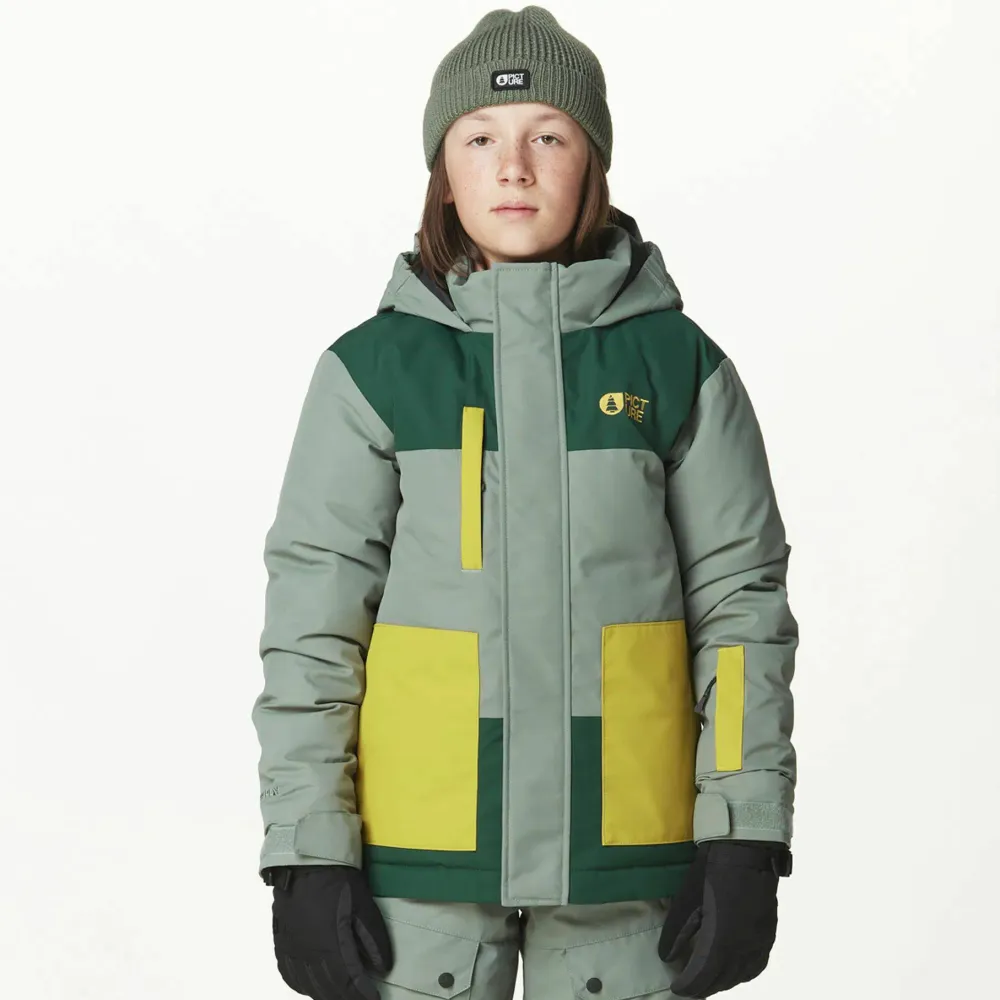 Picture Organic Clothing Olyver Jacket Pdrsa Pine Lwreath Gold Online