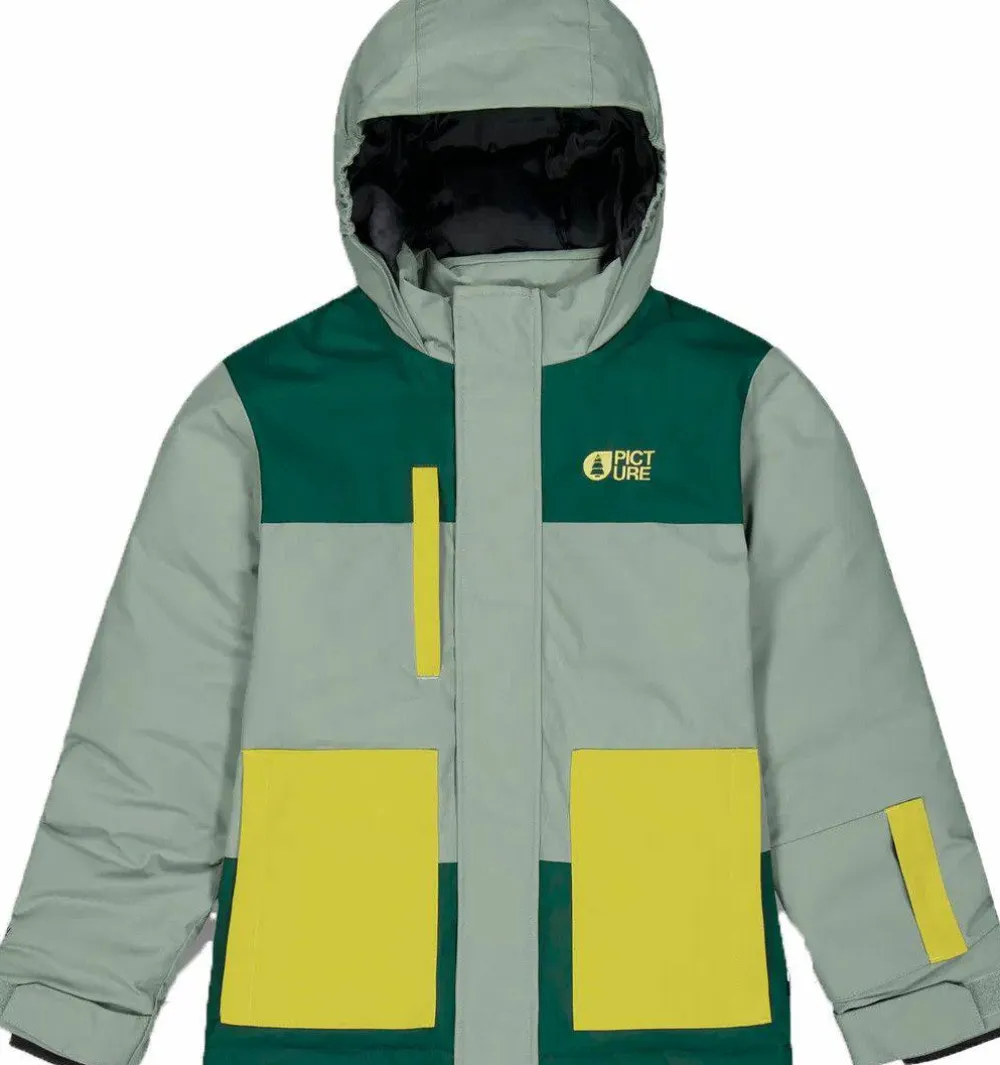Picture Organic Clothing Olyver Jacket Pdrsa Pine Lwreath Gold Online