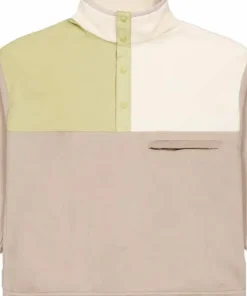 Picture Organic Clothing Arcca Women's 1/4 Fleece Roebuck Hemp Vanilla Clearance