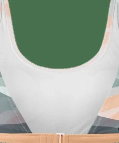 Clearance Women's Clove Print Bralette Top Badkläder Dam