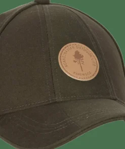 Pinewood Furudal Hunters Waterproof Cap Suede Brown/Moss Green