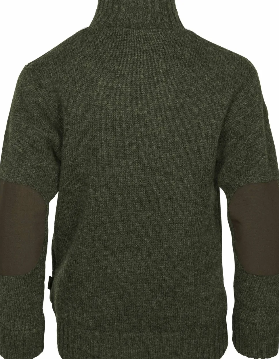 Pinewood Kids' Hurricane Sweater Dark Green Melange