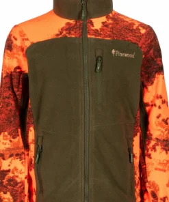 Pinewood Kids' Oviken Fleece AP Strata Blaze/H.Green Discount