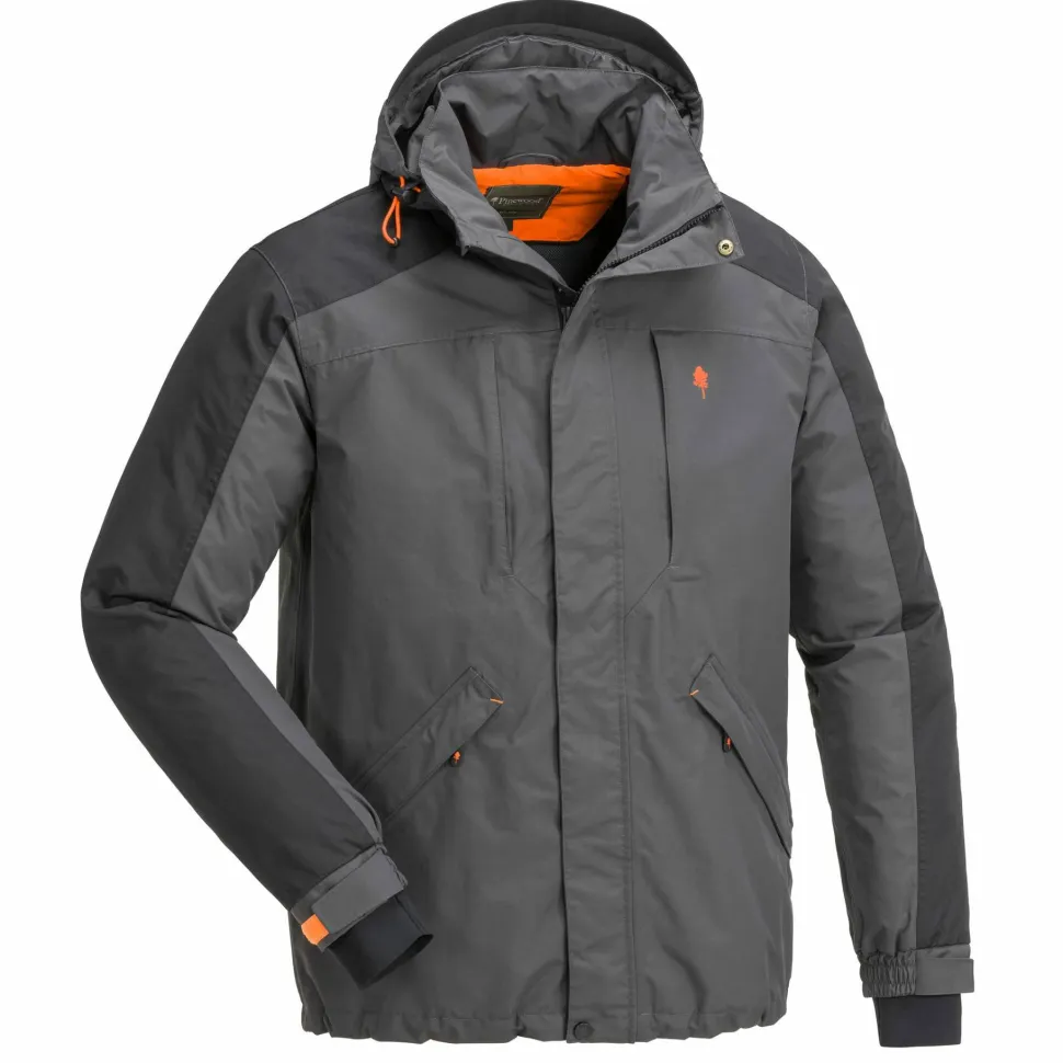 Pinewood Men's Bolmen Fishing Jacket Dark Anthracite/Black