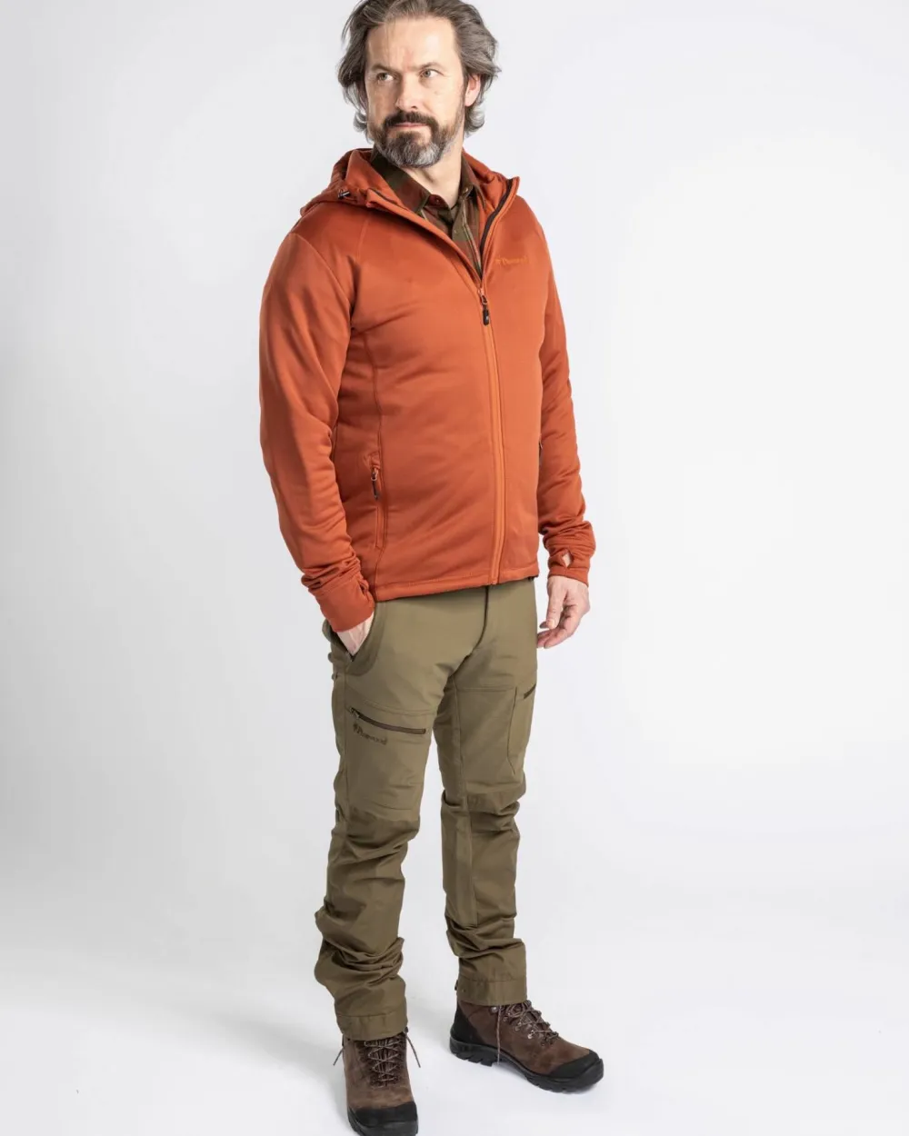 Men's Finnveden Hybrid Pants Hunting Olive Herrbyxor