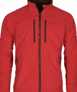 Pinewood Men's Furudal Reversible Fleece Jacket Hunting Brown/Red New