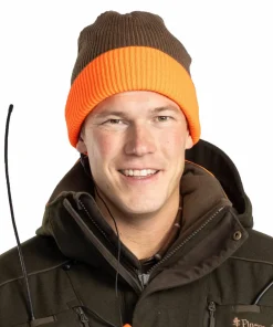 Pinewood Men's Småland Reversible Hunters Hat Mossgreen/Orange Online