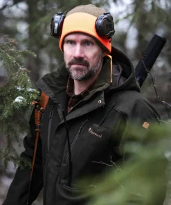 Pinewood Men's Småland Reversible Hunters Hat Mossgreen/Orange Online