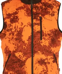 Clearance Men's Småland Reversible Vest Strata Blaze/Huntig Green Västar Herr