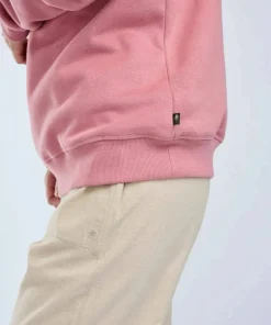 Pinewood Unisex Värnamo Pinewood Logo Sweater Dusty Pink