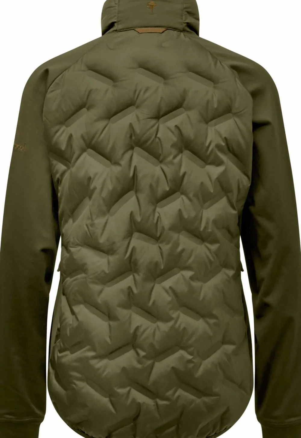 Pinewood Women's Abisko Insulation Hybrid Jacket Olive Green Hot