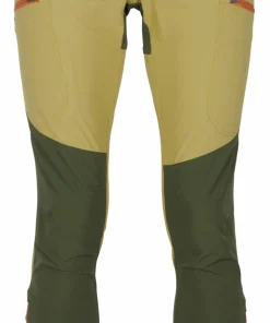 Pinewood Women's Abisko Light Stretch Pants Goldenhay/Mossgreen Clearance