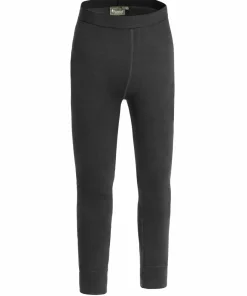 Pinewood Women's Abisko Merino Base Layer Pants Smoke Black Outlet