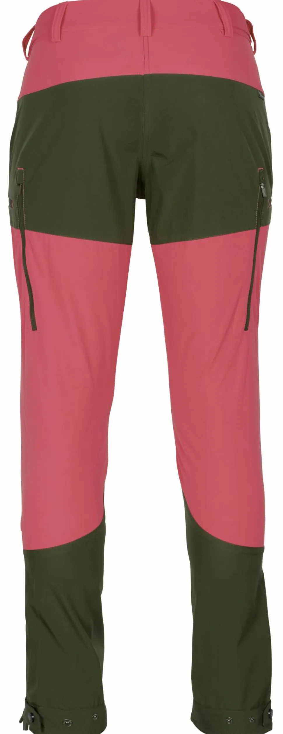 Pinewood Women's Abisko/Brenton Trousers Pink Blush/Mossgreen